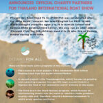 Announcing Official Charity Partners for Thailand International Boat Show A Luxury Lifestyle Event January 2023