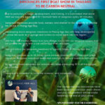 First Boat Show in Thailand to be Carbon Neutral